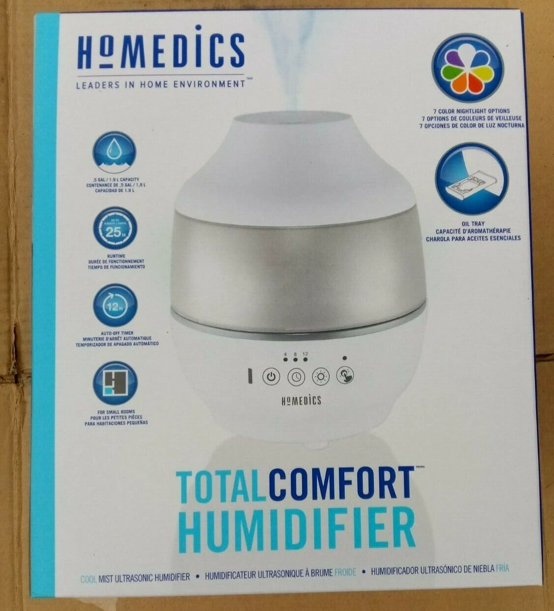 Homedics cool mist humidifier deals