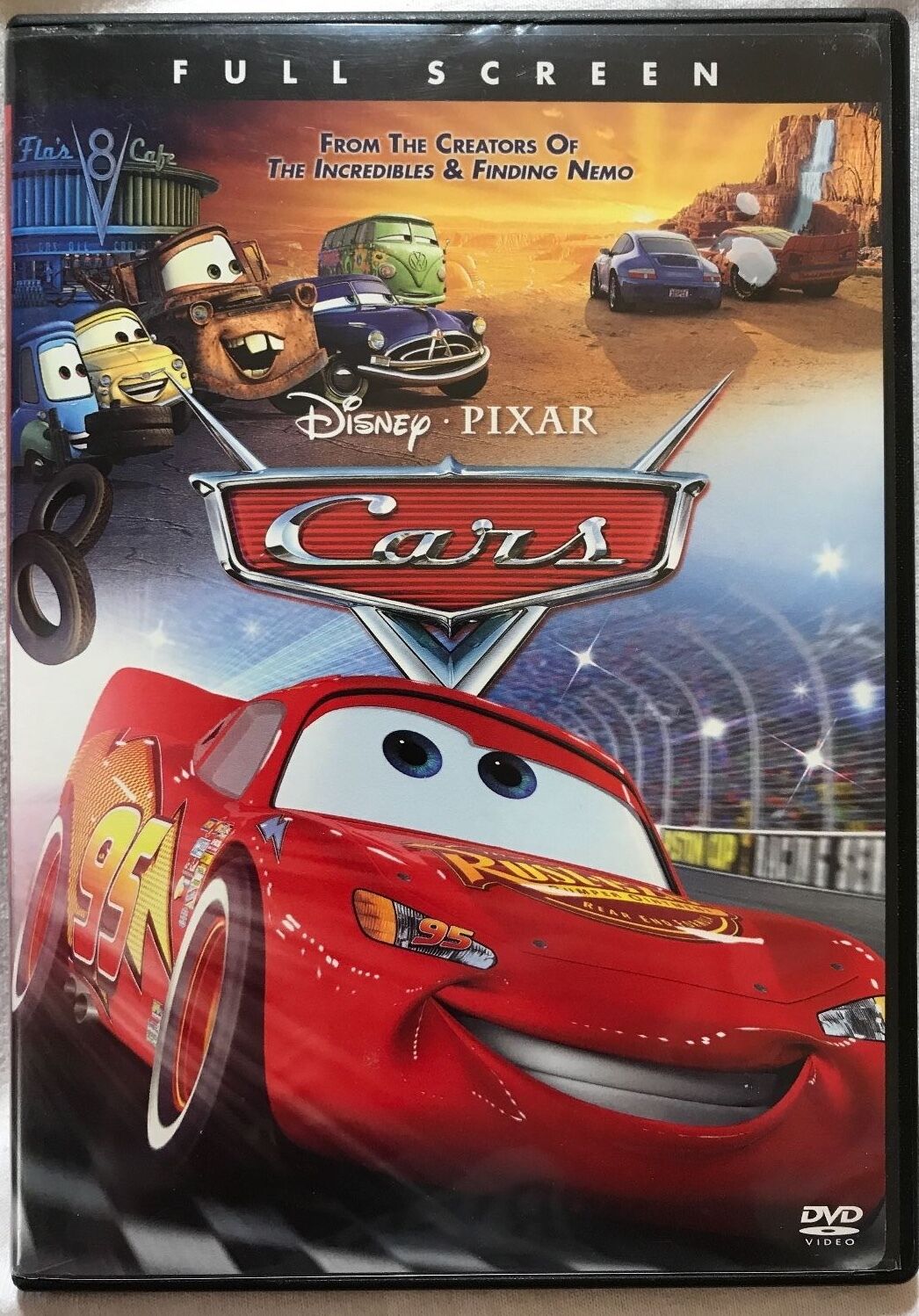 Cars (DVD, 2008) - Tested, plays great!