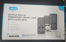 Keypad Digital Fingerprint Smart Lock with Lever Sets