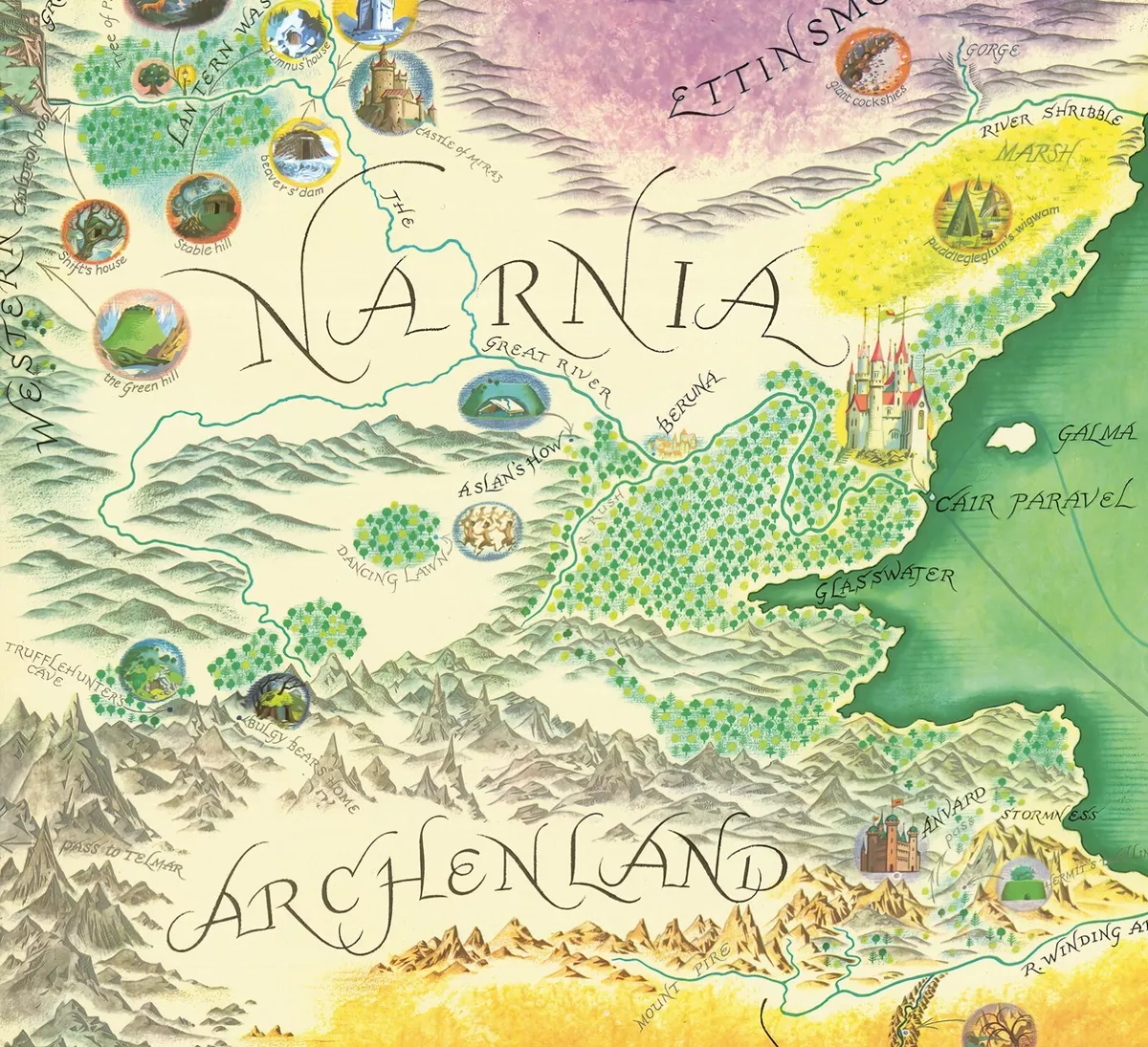 Live Like a Narnian ART PRINT