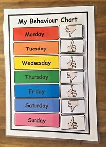 Asd Behaviour Chart