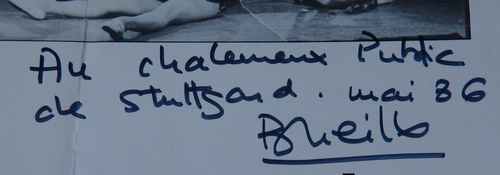 Autogramm Barbara Vieille - Le Cirque de Barbarie - Frauenzirkus 1986 (100705) - Picture 2 of 3