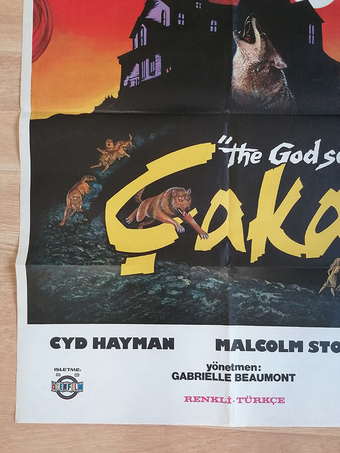 ポスター　アート　映画　トルコ The Godsend Original Vintage Movie Cinema Turkish Poster