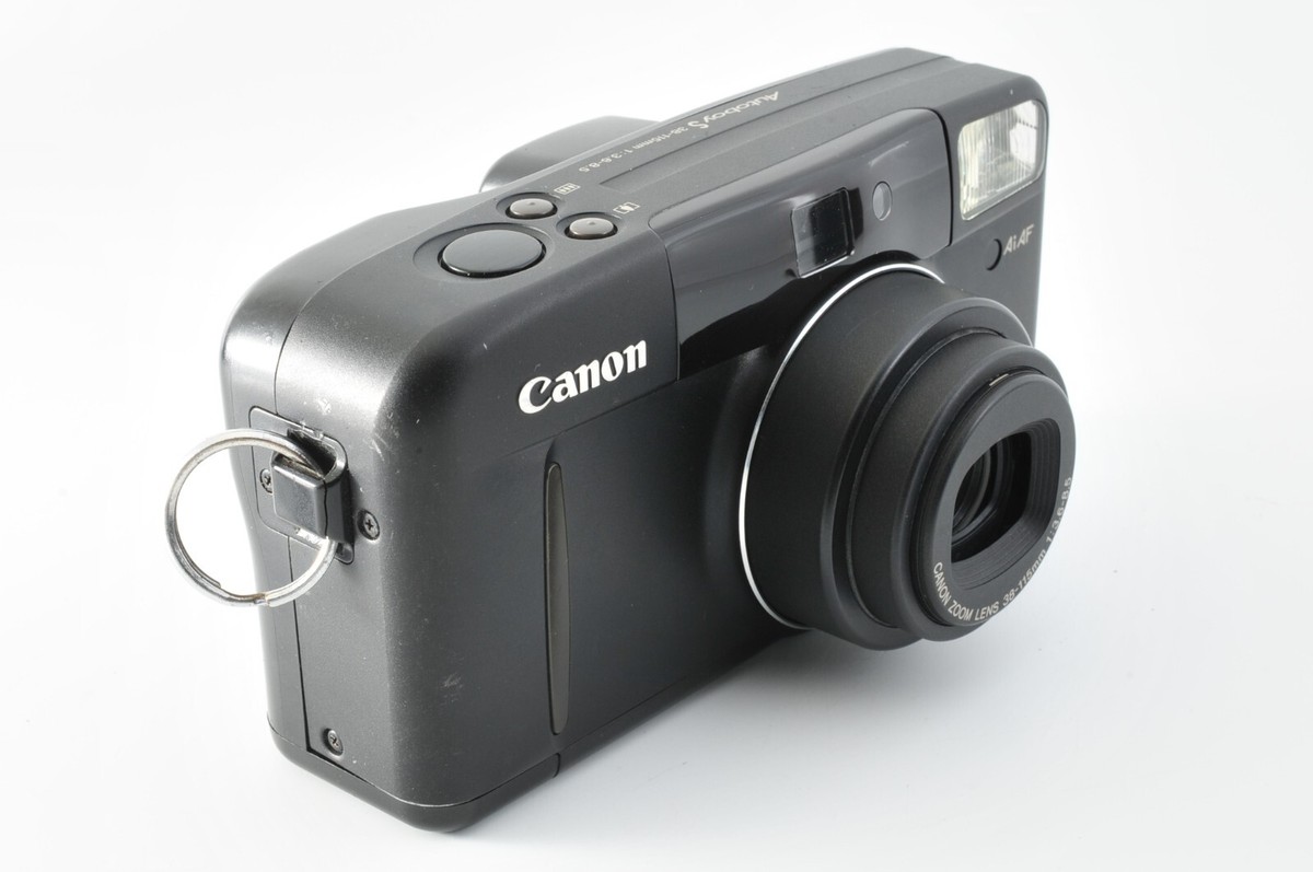 Exc+5] Canon Autoboy S PANORAMA Black Point & Shoot 35mm