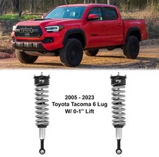 Fox 2.0 Shox Performance Coilover IFP Shocks Fits 2005-2023 Toyota Tacoma 6 Lug