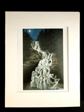 "Water Dancing" by Rob Gonsalves 11 x 14 Matted Print