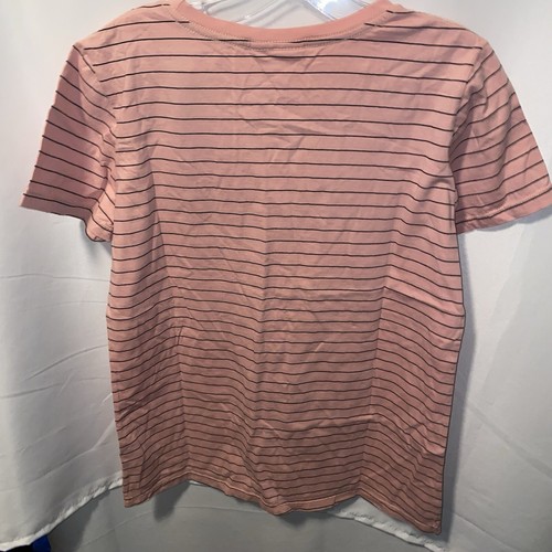 One Teaspoon Bower Bird Embroidered Logo Fitted Tee Pink Size XXL (fits L) NWT - Picture 7 of 10