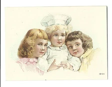 Trade Card Washburn's Furniture Store Taunton MA Crockery Lamps Quaker Ranges