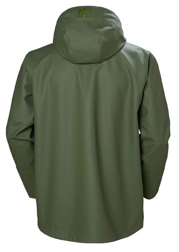 Chaqueta de lluvia Helly Hansen 70283 pesca de tormenta 480 verde ejército - Imagen 2 de 4