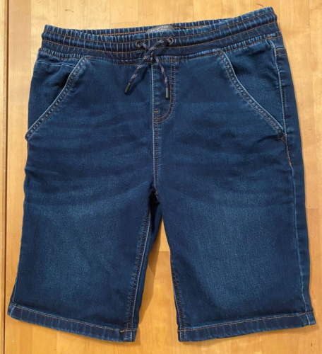 PRIMARK GIRLS PULL ON  DENIM SHORTS AGE 13-14 YEARS EX COND - Picture 1 of 3