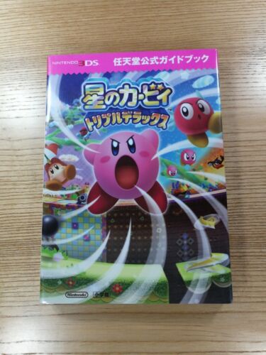 D0846 Book Kirby'S Dream Land Triple Deluxe Nintendo Guidebook 3DS Strategy WA - Imagen 1 de 6