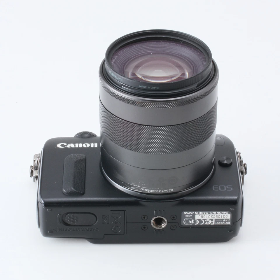 【MINT】Canon EOS M Black Mirrorless Camera + EF-M 18-55mm f/3.5-5.6 IS STM Lens - Image 3 of 4