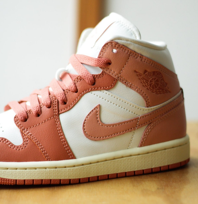 Nike Air Jordan 1 Mid Madder Root BQ6472-180 Women's Size New | eBay