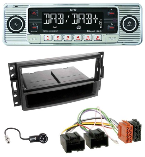Dietz Bluetooth MP3 DAB USB Autoradio für Chevrolet Corvette Uplander 05-13 - Bild 1 von 10