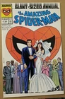 Amazing Spider-man Annual #21 VF+ 8.5 Direct Sales Copy Wedding/Mary Jane