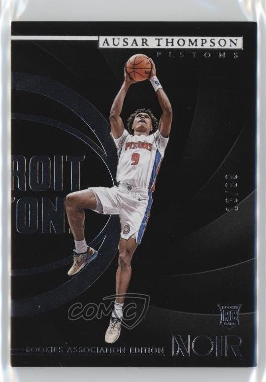 2023 Panini Noir Rookies Association Edition /99 Ausar Thompson #153 Rookie RC