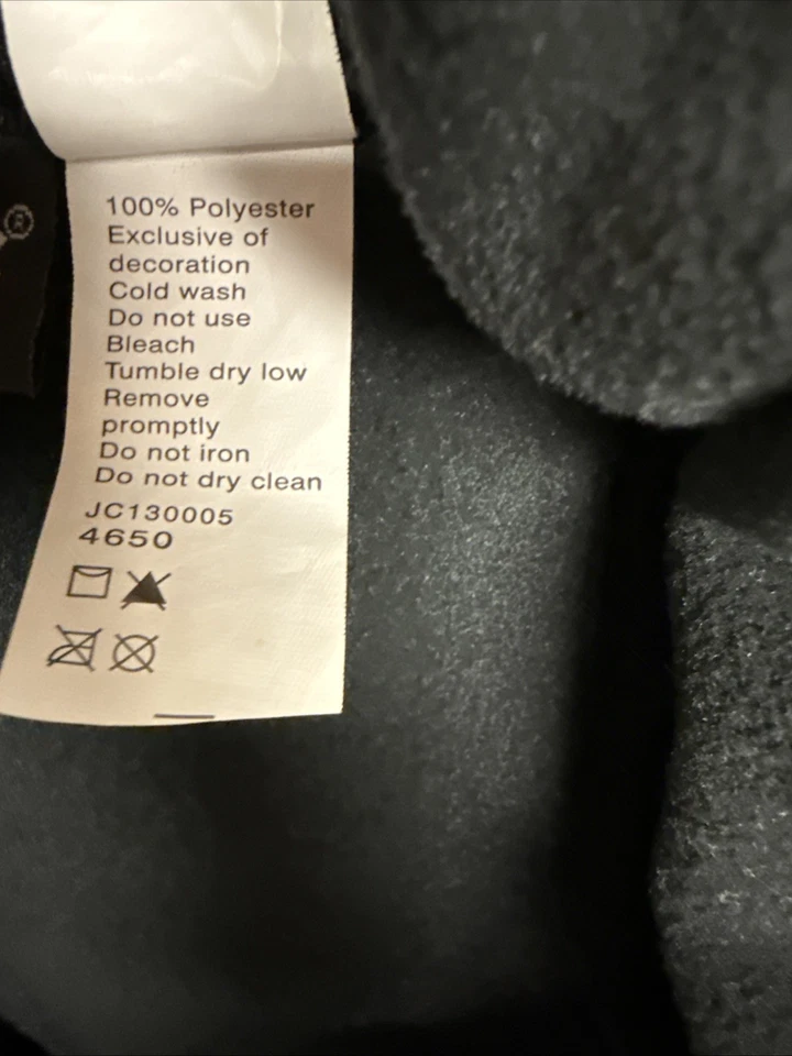 NWT Blauer 4650 Fleece Jacket Mens Black Large Regular - Image 4 of 4