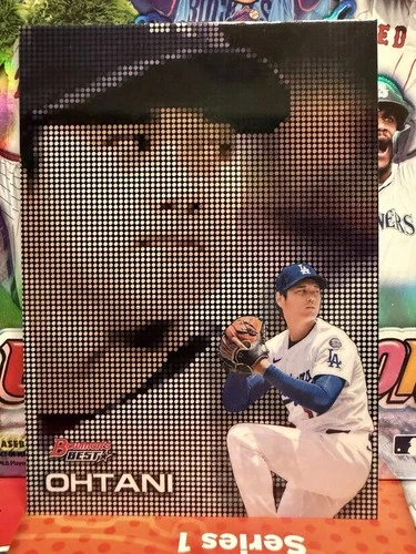 2025 Bowman’s Best Shohei Ohtani Pixel Portraits Los Angeles Dodgers
