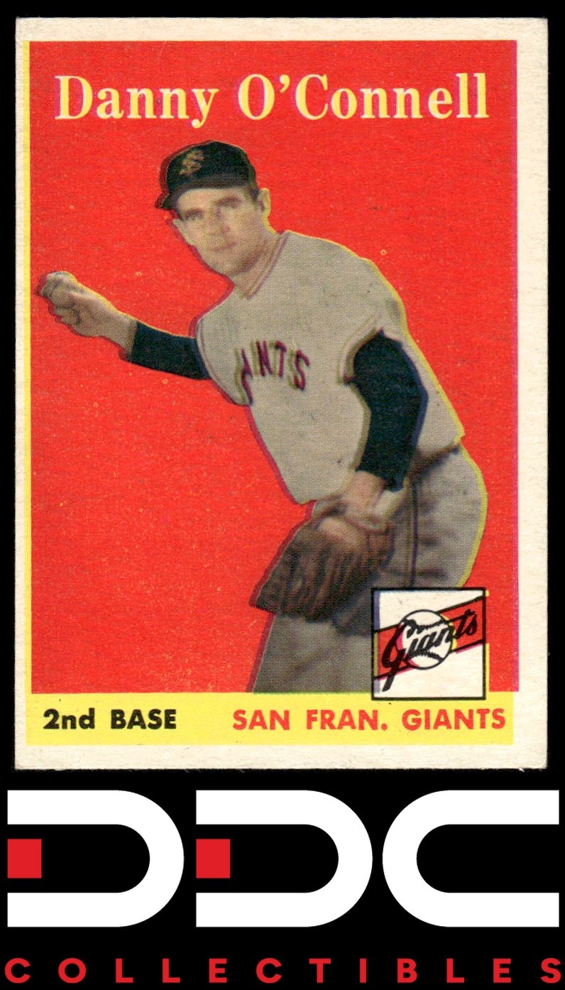 1958 Topps Set-Break #166 Danny O'Connell