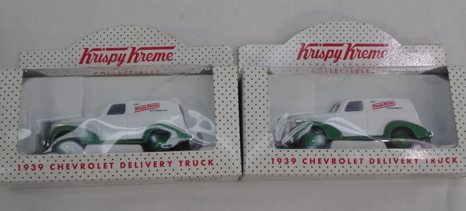 Lote 3 Krispy Kreme Doughnuts 1939 caminhão de entrega e reboque trator Kenworth - Imagem 2 de 4