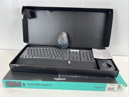 Logitech 920-008219-PB-RC MK850 Wireless Keyboard & Mouse - Black - Picture 5 of 12