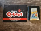Atari 2600 Game System Q*Bert 1983 Cartridge with Manual - Good Condition