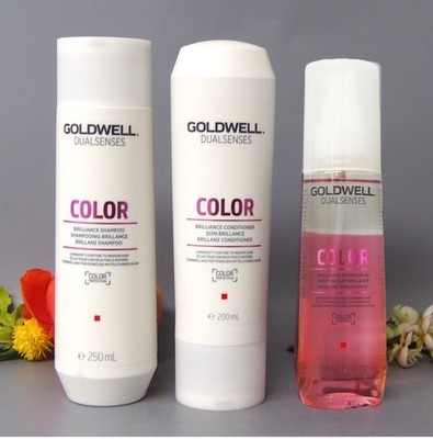 Goldwell Color Brilliance Shampoo, Conditioner & Serum Spray 250ml/200ml/150ml