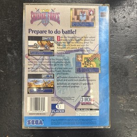 Shining Force CD Sega CD Complete With Damaged Manual And Case With Foam