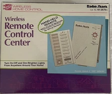Radio Shack Wireless Remote Control Center With handheld Remote 61-2676B NEW