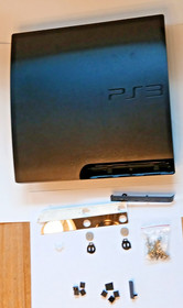 PS3 SLIM Replacement Shell, Full Plastic Enclosure Case, NEW for PlayStation 3