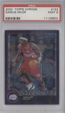 2000-01 Topps Chrome 1460/1999 Darius Miles #153 PSA 9 MINT 3c7
