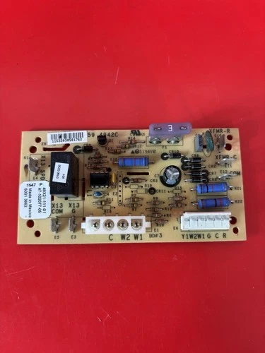 RHEEM RUUD EMERSON FAN BLOWER CONTROL CIRCUIT BOARD 48X21-111-01 47-102077-05