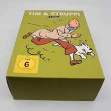 Tim & Struppi - Komplettbox - 9 DVD Set - 21 Episoden und Spielfilm | sehr gut