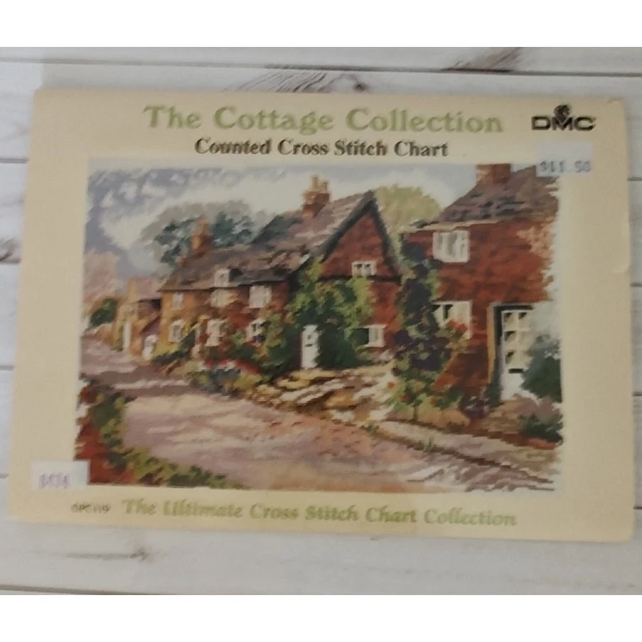 DMC Pleasant Row Cross Stitch Pattern - The Cottage Collection - Image 2 of 3