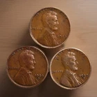 1929 P D S - LINCOLN WHEAT CENTS - 3 Coins Set Fast Shipping