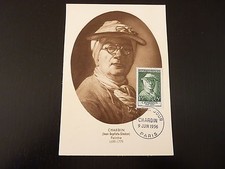 France Premier Day FDC Yvert 1069 J B Chardin 15+ 5F Paris 1956