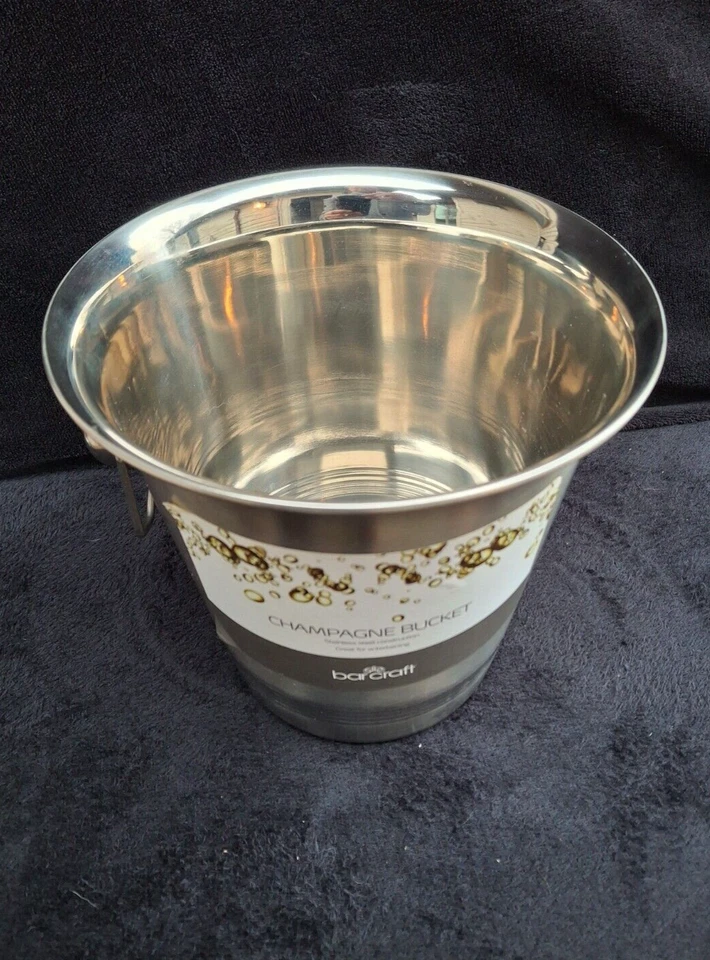 BARRA ARTESANAL CUBO CHAMPAGNE ACERO INOXIDABLE - NUEVO CON ETIQUETA Foto 4 de 4