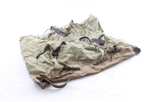 Vintage Hiking Backpack Polyam. Fabric Bag Mountaineer