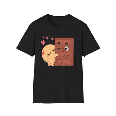 Choco And Pancake Couples Love Sweet Romantic Partners Lovers Ideas T-Shirt