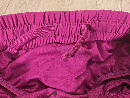 Nike Shorts Girls LARGE Dri Fit Training Purple Liner DX4967-503 NEW - Picture 5 of 7