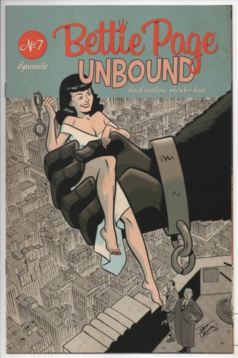 BETTIE PAGE UNBOUND #7 B, NM, Chantler, 2019 V3, Betty, more in