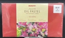 Mungyo Gallery Soft Oil Pastels Set of 12 Assorted Colors New Sealed