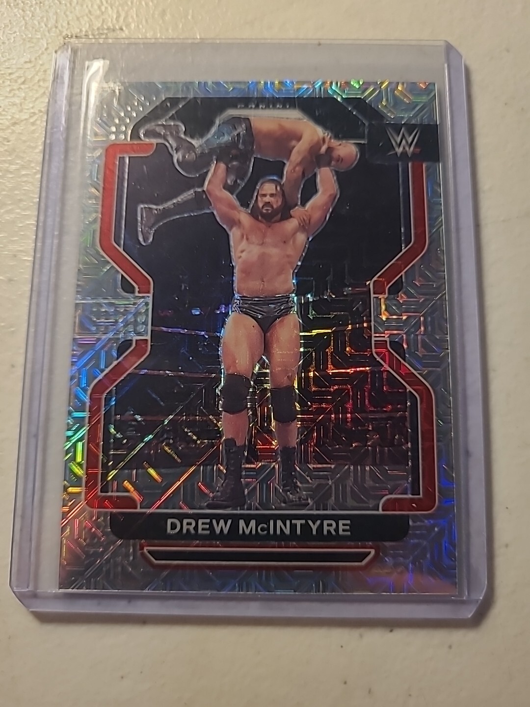 DREW MCINTYRE  2022 WWE PANINI PRIZM MOJO PRIZM SP #155 SER# 13/25