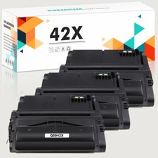 3PK Q5942X Toner Cartridge Fit for HP 42X LaserJet 4200 4250n 4250tn 4300 4350tn