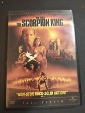 The Scorpion King DVD Dwayne Johnson Michael Clarke Duncan