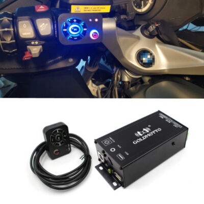 35W x4 Motorrad Audio Verstärker MP3 Player FM Radio Booster Bluetooth USB AUX