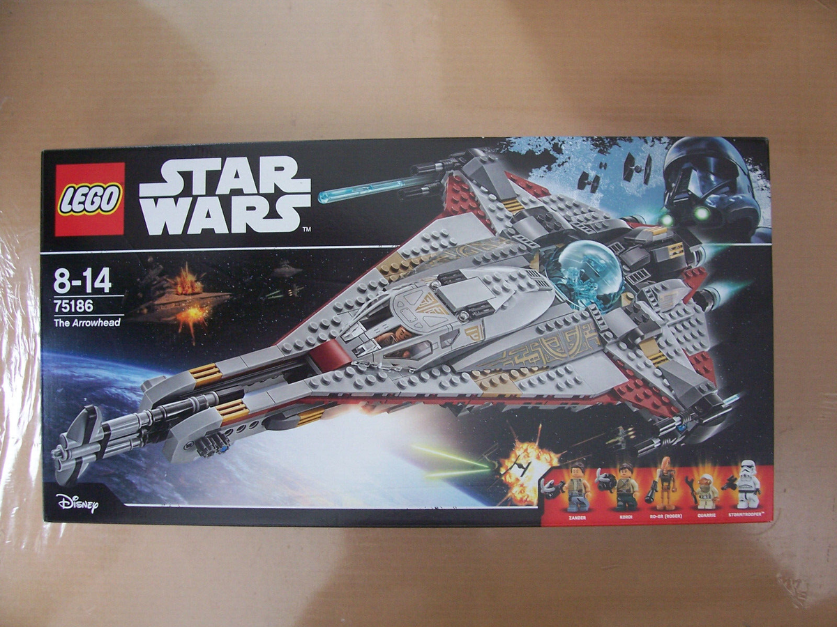 LEGO Star Wars THE ARROWHEAD (Freemaker Adventures) 75186 New  Sealed
