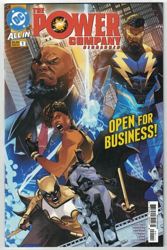 THE POWER COMPANY: RECHARGED #1 (DC - 2025) Jace Fox Batman Black Lightning NM