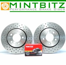 S3 Quattro TT 1.8T 225bhp Octavia vRS Golf 1.8 GTi Rear Brake Discs Drilled Pads