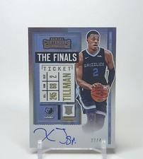 2020-21 Contenders Xavier Tillman #128 Finals Ticket Variation Rookie Auto /49